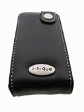 i-nique Exec soft Napa leather case for Samsung YP-T9 - Black