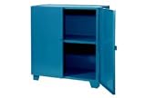Extra Heavy Duty Storage Cabinet 48x24x54 - Blue