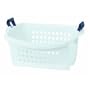 Stack'N Sort Laundry Basket, WHITE LAUNDRY BASKET