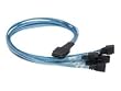 3Ware CBL-M8OCF-06M 1 Unit Of 0.6-Meter Multi Lane M8 to Discrete Sata Backplane/Drive Cable