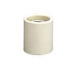 Leviton 10045 Medium Base, One-Piece, Keyless, Incandescent, Glazed Porcelain Lampholder, White