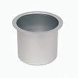 Jumbo Aluminum GRAY Poker Table Cup Holder - Casino Supplies > Tables > Table Accessories