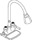 Tools & Hardware : Central Brass 0477 Utility Shower Shower Head, Rough Brass