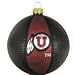 Utah Runnin' Utes 2 5/8 Collegiate Glass Basketball Holiday Ornament - NCAA College Athletics