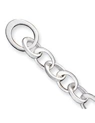Sterling Silver Fancy Link Bracelet QG1543-8.5"