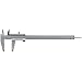 Mitutoyo 530-116 Vernier Caliper, Stainless Steel, 0-8" Range, +/-0.0015" Accuracy, 0.0078" Resolution