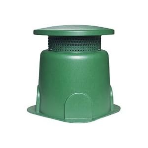 OEM Systems Sound Terrain Single Point Stereo In-Ground Speaker, Green