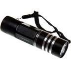 New-Model Waterproof & Shockproof LED Flashlight Black