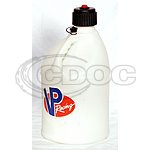 VP Racing Round Fuel Jug White