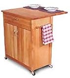 Catskill Craftsmen Cuisine Kitchen Island with Drop Leaf by Catskill Craftsmen