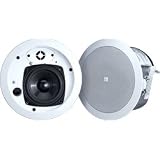 Buy JBL Control 24C Micro 4 2-Way Ceiling Speaker Pair  by JBL