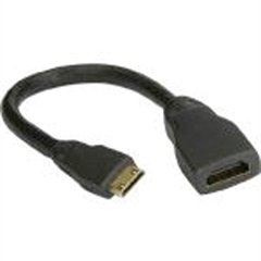 New Prolinks 8 Inch 1.3a Hdmi-Female To Mini Hdmi-Male Adapter Cable Gold Plated Connectors
