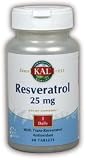 Resveratrol 25 mg 60 Tabs ( Support for healthy cardiovascular health. ) Kal