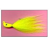 1oz #6/0 Duratin Hook Bucktail Chartreuse
