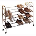 Expandable shoe tidy-2 tier