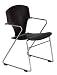 2200 Series, Stack Chair, Multi-purpose, Ganged Seating with Arms, Polyproplene Seat and Back