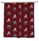 Alabama Crimson Tide Shower Curtain