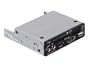 DeLock USB2.0 CardReader 3.5 Speicherkartenleser  / Steckerchreiber USB2.0 f�r CFI / II  / SteckerD / MMC / MS / TF / xD