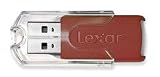 Lexar JumpDrive FireFly 16 GB USB 2.0 Flash Drive LJDFF16GASBNA (Red)