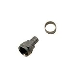 Crimp On Type RG6 Video Plugs