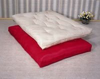 Black 6-Inch Innerspring Futon Coaster 2005IS
