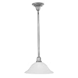 Bel Air 1-Light Pendant - Satin Nickel
