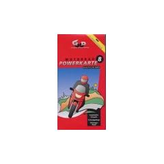 Motorrad Powerkarten Deutschland, Tl.8, Fr�nkische Schweiz, Fichtelgebirge, Th�ringer Wald