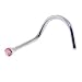 Pink Gem MICRO Nose Ring Twister