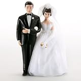 Wilton Classic Couple Figurines , Brunette Topper