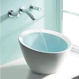 Bathroom Vessel Sink by Kohler - K-2271 in Lemon Interior