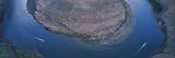 Aerial View Horseshoe Bend, Colorado River, Page, Arizona, USA Photographic Poster Print by Panoramic Images, 24x8