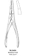 [Itm] Double action, curved tip, 7", 18 cm [Acsry To]: Bone Rongeurs, Ruskin - Do... see description