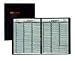 Academic/Fiscal (Jul-Aug) Weekly Appointment Book, 8-1/4 x 10-7/8, Black