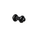 6 Gauge Black Acrylic Plug