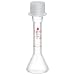 Capitol Brand CBV-V677895-P2 Polymethylpentene 10mL Class B Volumetric Flask, with GL18 Screw Cap