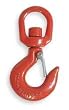 Dayton 2YPE2 Rigging Hook w/Latch, Eye, 1 1/8In, 16500Lb