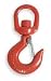 Dayton 2YPD5 Rigging Hook, Swivel, 11000 Lb