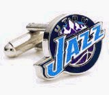 Cufflinks Utah Jazz NBA Executive Cufflinks with Jewelry Box