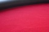 Red Casino Poker Table Felt 55 x 108 inches