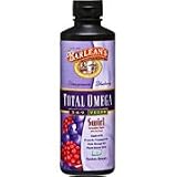 Barlean's Pomegranate Blueberry Total Omega Vegan Swirl,  8-Ounce