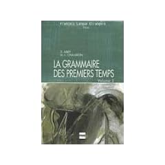 La grammaire des premiers temps 2.