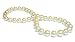 10 x 12.8mm cream color Australian south sea cultured pearl necklace 18"