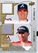 2009 Upper Deck Ballpark Authentic Kelly Johnson & Felipe Lopez Dual Game-Worn Jersey Card
