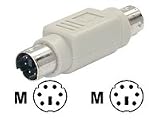 StarTech.com Gender Changer - Keyboard / mouse gender converter - 6 pin PS/2 (M) - 6 pin PS/2 (M)