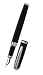 Waterman Exception Slim Fountain Pen Black With Silver