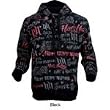 FOX H&H Tag This Zip Hoody Black Medium