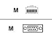 48in Rj45/db9-male Cable