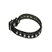 Pet Supplies : Top Dog Studded Black Leather Dog Collar 1/2 x 8 inch