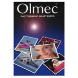 Olmec Heavy Weight gloss inkjet paper, 260gsm, 20 sheets, 7" x 5