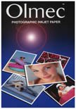 Olmec Heavy Weight gloss inkjet paper, 260gsm, 20 sheets, 7" x 5"